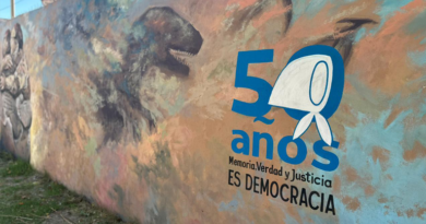 El Municipio presentó murales en el marco de los 50 años del golpe militar El Municipio presentó murales en el marco de los 50 años del golpe militar