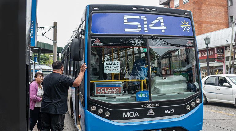 Alte Brown suma un nuevo ramal de colectivos que conecta la Estación de Solano con Adrogué por Amenedo