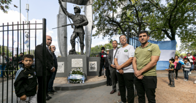 Homenajes a los ex combatientes brownianos a 44 años de la gesta de Malvinas