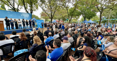 Pueblo y Gobierno de Alte. Brown rindieron un emotivo homenaje a los excombatientes de Malvinas