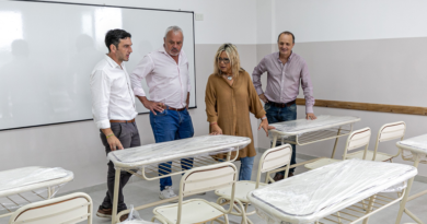 El Municipio entregó mobiliario y equipamiento para el nuevo edificio del Instituto de Formación Docente N° 41