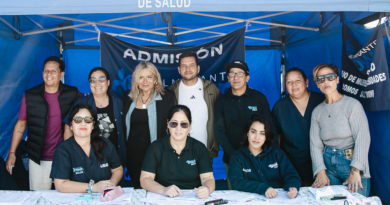 Fabiani y Paula Eichel recorrieron el operativo “Tu Caps en Casa” en Glew