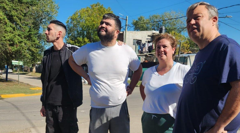 Cascallares participó de una jornada comunitaria en Ministro Rivadavia