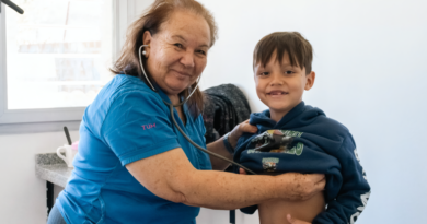 Alte brown realiza controles médicos preventivos (apto físico) a niños y adolescentes que practican deportes