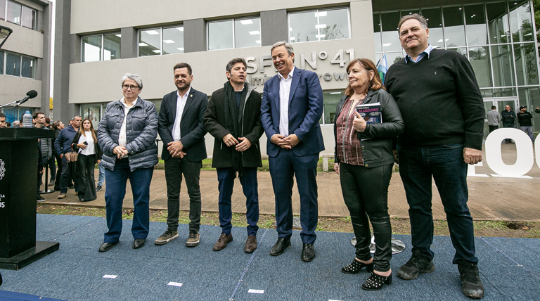 Inauguraron el nuevo edificio del Instituto de Formación Docente N° 41 de Alte Brown