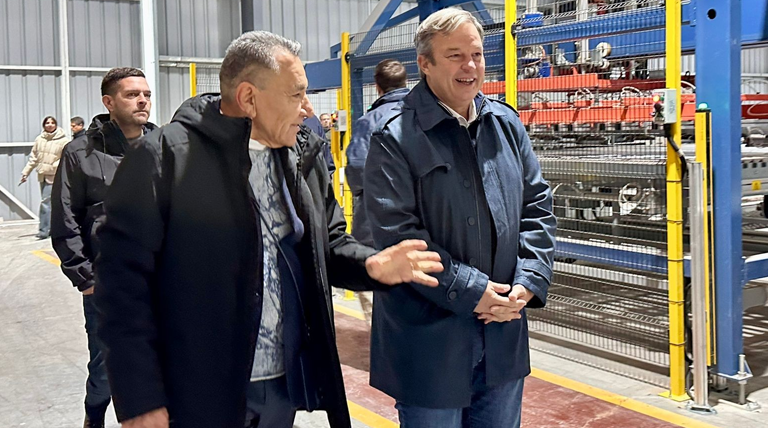 El Municipio acompañó la inauguración de una nueva planta de “Cerámicas Lourdes” en el Parque Industrial de Alte Brown El Municipio acompañó la inauguración de una nueva planta de “Cerámicas Lourdes” en el Parque Industrial de Alte Brown