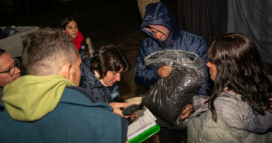 Arrancó el Operativo Frío 2026 en Alte Brown para asistir a personas en situación de calle