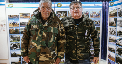 Excombatientes de Almirante Brown volvieron a las Islas Malvinas