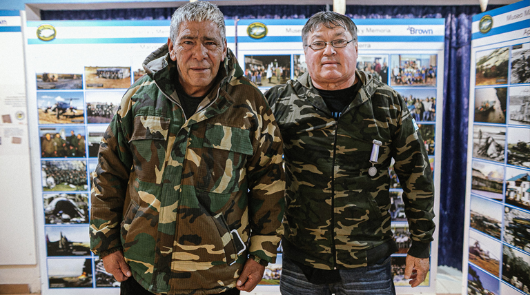 Excombatientes de Almirante Brown volvieron a las Islas Malvinas