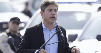 Kicillof: «El futuro no se construye con odio ni sometimiento»
