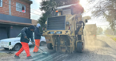 Alte Brown continúa con el Plan Integral de Mejora de Calles en barrios y localidades