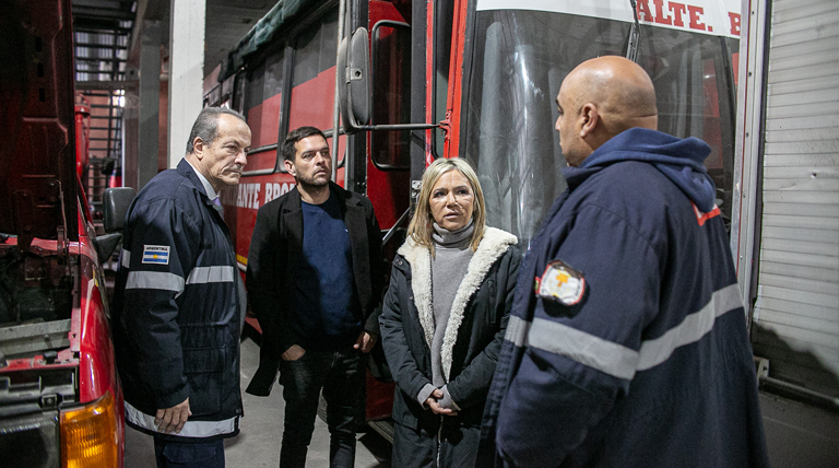 Emotivo homenaje del Municipio de Alte Brown a los Bomberos Voluntarios 2 20260602 brown bomberos Bomberos Voluntarios