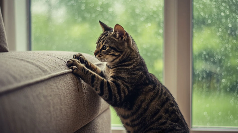 Cómo evitar que tu gato rompa muebles: trucos simples que sí funcionan