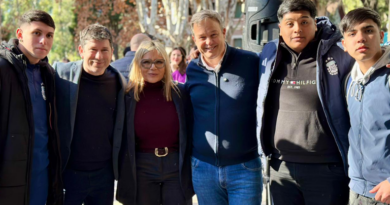Cascallares y Paula Eichel acompañaron a los estudiantes que participan de la “Semana del Futuro” en la Universidad Guillermo Brown