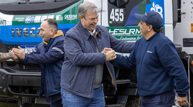 Alte Brown incorporó una nueva flota de camiones y maquinas para fortalecer los servicios urbanos y mejorar la calidad ambiental 2 20260622 flota de camiones brown flota de camiones