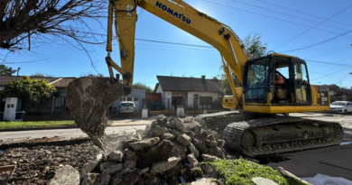 El Municipio de Alte Brown potencia los trabajos de bacheo, mejorado y asfalto en barrios y localidades