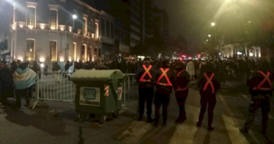 Incidentes en los festejos opacan la clasificación de Argentina en el Mundial