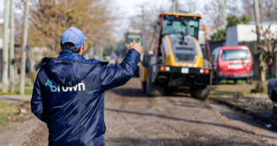 Con obras  y servicios el programa “Brown Suma” desembarcó en el barrio Rayo de Sol de Longchamps
