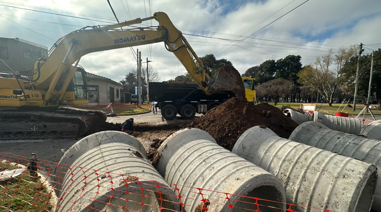 El Municipio de Alte Brown avanza con una obra histórica que permitirá sanear más de diez hectáreas 2 20260715 brown hidraulica 1 Pluviales