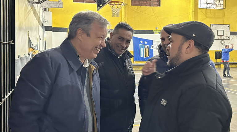 Cascallares: «En Alte Brown acompañamos a los clubes de barrio frente al complejo panorama nacional»