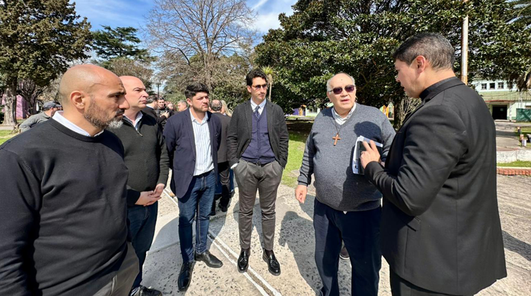 El Municipio acompañó a la Delegación del Vaticano que define la llegada de Papa León XIV al Cottolengo Don Orione 2 20260902 PAPA1 Papa León XIV al Cottolengo Don Orione