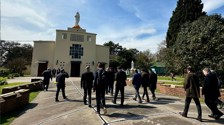 El Municipio acompañó a la Delegación del Vaticano que define la llegada de Papa León XIV al Cottolengo Don Orione 3 20260902 PAPA2 Papa León XIV al Cottolengo Don Orione