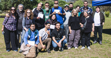 Entregaron certificados de cursos y talleres de la Granja Educativa Municipal de Alte Brown