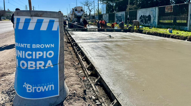 El Municipio avanza con obras viales para mejorar la accesibilidad y la circulación en los barrios de Alte Brown El Municipio avanza con obras viales para mejorar la accesibilidad y la circulación en los barrios de Alte Brown