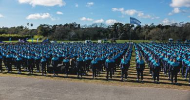 Fabiani y Eichel participaron de la jura a la Bandera Nacional de más de 2 mil cadetes de la Policía Bonaerense Fabiani y Eichel participaron de la jura a la Bandera Nacional de más de 2 mil cadetes de la Policía Bonaerense