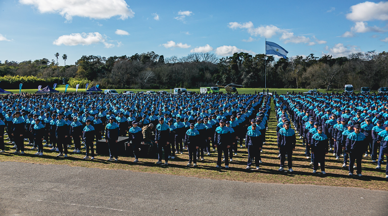 20260909 cadetes2 jura a la Bandera Nacional