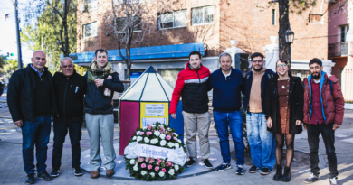 Con un emotivo homenaje, Alte Brown conmemoró el 50 maniversario de la Noche de los Lápices Con un emotivo homenaje, Alte Brown conmemoró el 50 maniversario de la Noche de los Lápices