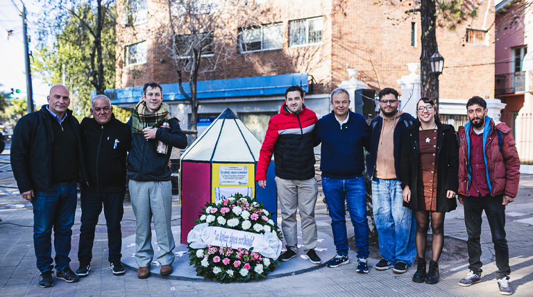 Con un emotivo homenaje, Alte Brown conmemoró el 50 maniversario de la Noche de los Lápices Con un emotivo homenaje, Alte Brown conmemoró el 50 maniversario de la Noche de los Lápices
