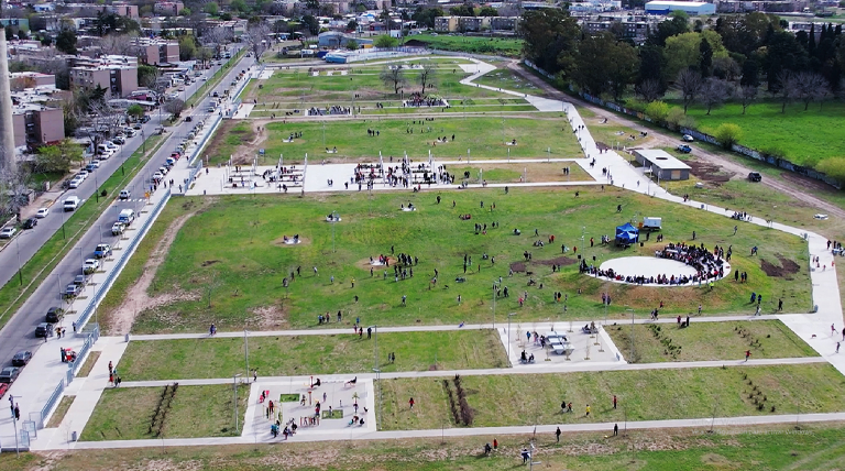 En el Día de la Primavera el Municipio abre los tres parques más grandes de Alte Brown 2 20260921 brown parque1 Día de la Primavera