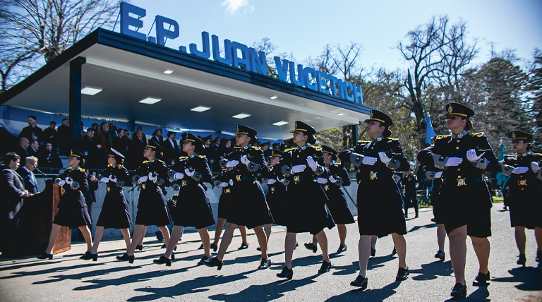 20260922 policia bonaerense cadetes vucetich Policía Bonaerense