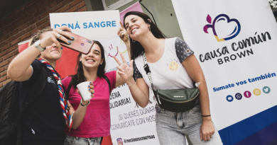 Alte Brown convoca convoca a participar de una jornada de donación de sangre en el ISFD N° 41