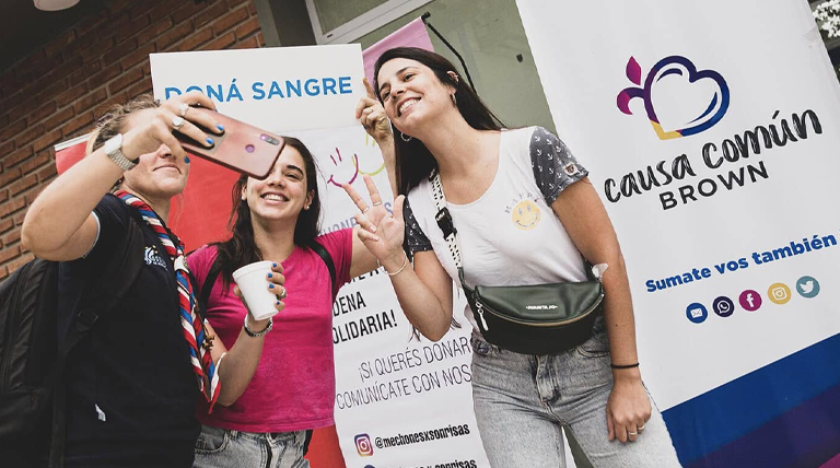 Alte Brown convoca convoca a participar de una jornada de donación de sangre en el ISFD N° 41