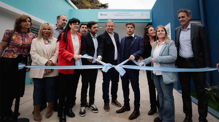 20261009 brown caps Alte Brown inauguraron el nuevo edificio de un CAPS