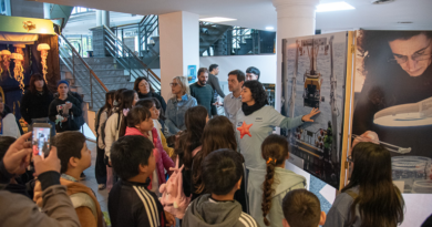 Cientos de estudiantes visitaron la muestra «Vidas Submarinas» en la casa Municipal de la Cultura